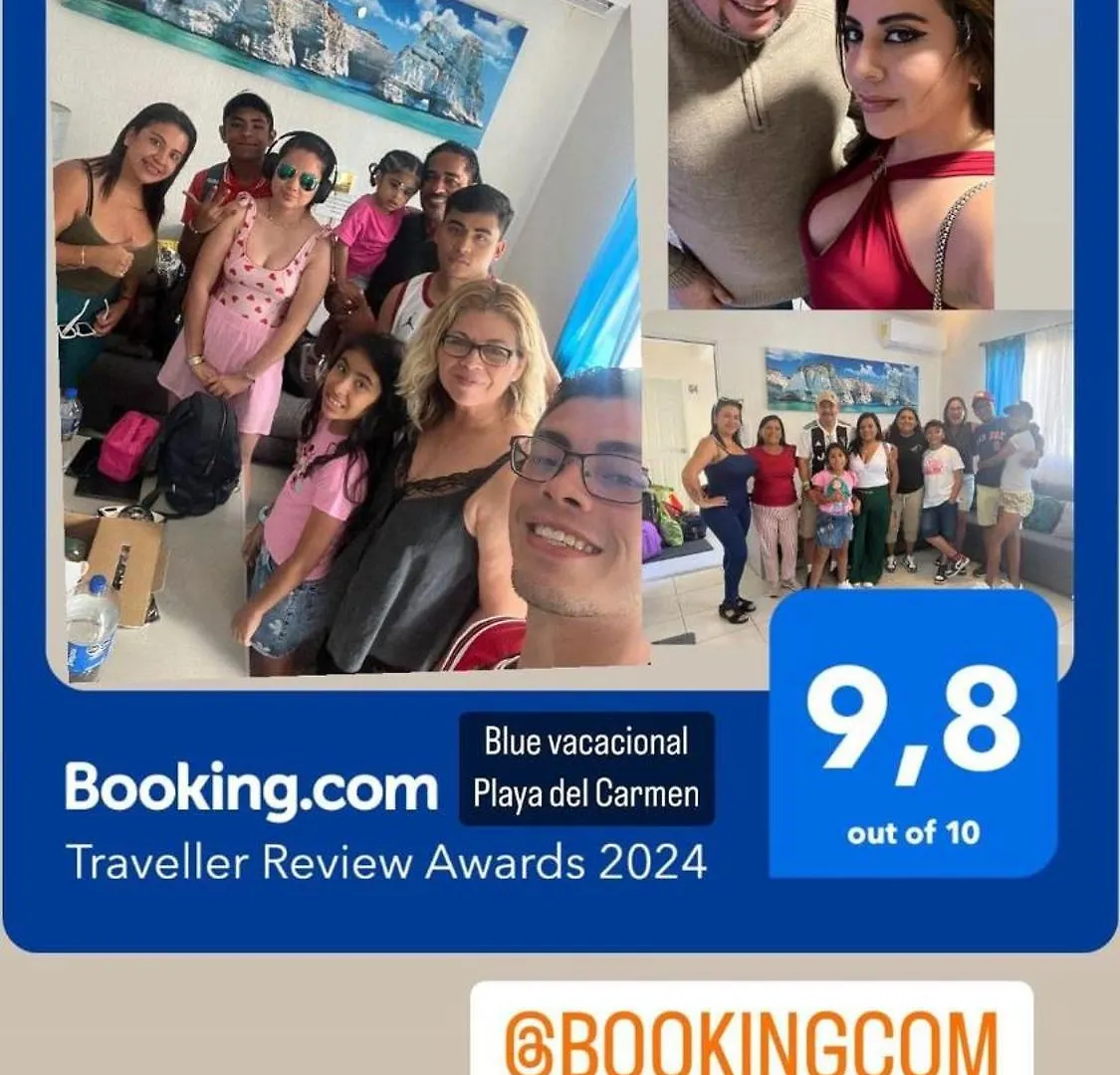 Departamento Blue Vacacional Apartment Playa del Carmen 0*,